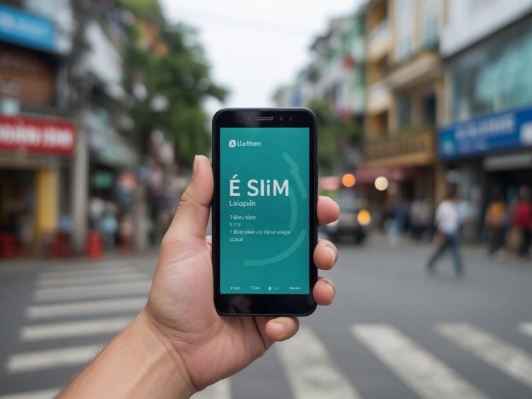 E sim Vietnam : guide pour choisir et activer une eSIM locale