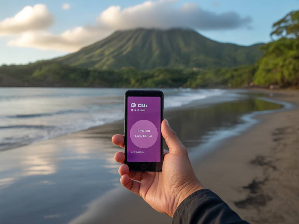 Carte sim Costa Rica : quelles options à l’aéroport ou en ligne