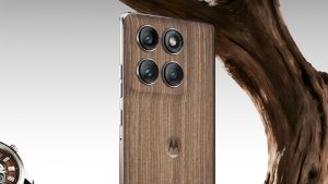 Incroyable : Motorola dévoile un Edge 60 Pro en bois véritable, et le rendu est époustouflant !