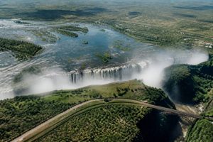 Carte des chutes Victoria pour organiser votre voyage