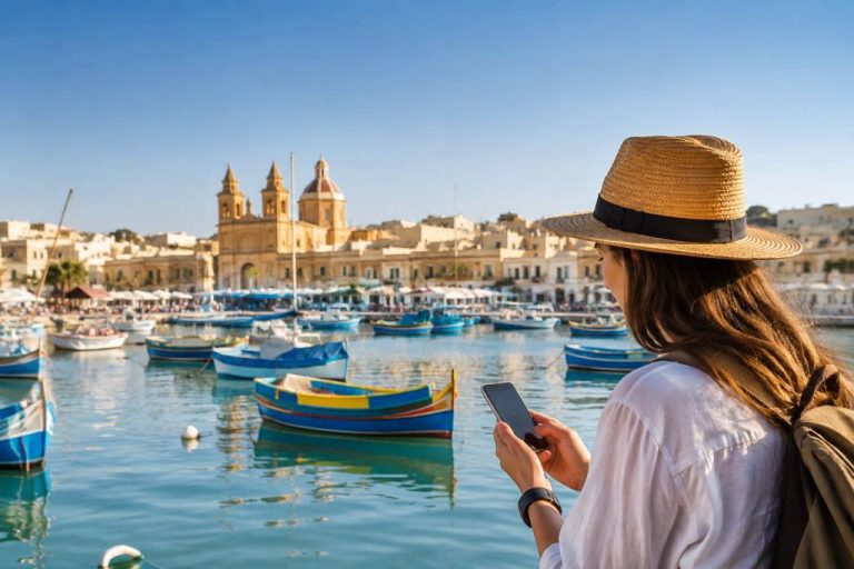 Marsaxlokk à Malte : les meilleurs conseils pour rester connecté en voyage