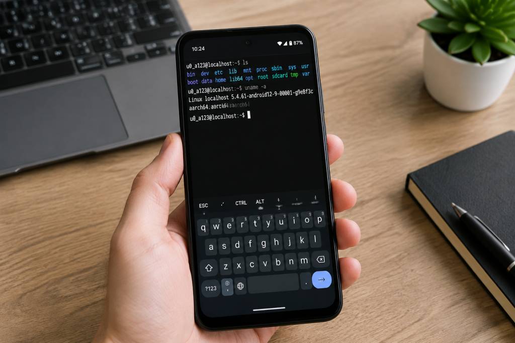 Linux terminal for Android : utiliser un terminal Linux sur Android
