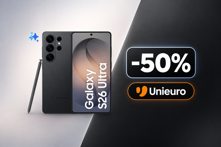 Samsung Galaxy S26 Ultra à 744€ chez Unieuro : l’astuce secrète pour l’avoir à moitié prix (stock limité)